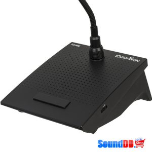 SOUNDVISION DCS-800D ชุดไมค์ประชุม สำหรับ ผู้ร่วมประชุม ระบบดิจิตอล มีลำโพงในตัว ก้านไมโคโฟนยาว 48 ซม. สามารถถอดเก็บได้ Digital Delegate Discussion Unit