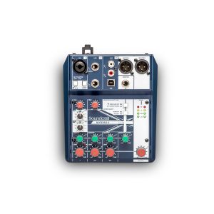 SOUNDCRAFT Notepad 5 มิกเซอร์ อนาล็อก 5 ชาแนล Notepad 5 Mixer Small-format Analog Mixing Console with USB I/O ของแท้ มีประกัน รับบัตรเครดิตออนไลน์