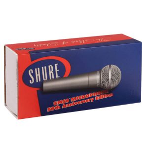 SHURE SM58-50A ไมค์สำหรับร้อง/พูด SHURE SM58 ไมโครโฟนสำหรับร้องเพลง หรือใช้พูด SHURE SM 58 ของแท้ มีประกัน รับบัตรเครดิตออนไลน์