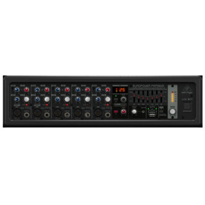 BEHRINGER PMP-550M+SVS-62TW ชุดเครื่องเสียงเครื่องผสมสัญญาณเสียง มีแอมป์ในตัว 5 ชาแนล 5 ไมค์ คลาส D 500 วัตต์ พร้อมตู้ลำโพงติดผนัง 2 ทางขนาด 6.5 นิ้ว