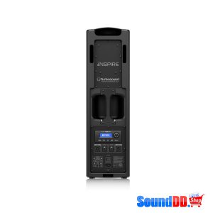 TURBOSOUND iP300 ตู้ลำโพงคอลัมน์ 2×6.5 นิ้ว 2 ทาง 600 วัตต์ มีแอมป์ในตัว มีบลูทูธในตัว สามารถควบคุมการทำงานโดย iPhone/iPad ได้