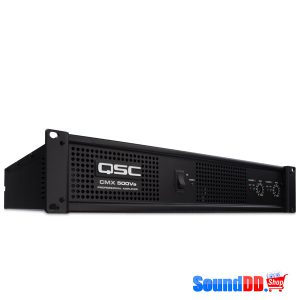 QSC CMX500Va Commercial Power Amplifier QSC CMX500Va เครื่องขยายเสียง 2 ชาเเนล คลาส AB 300 วัตต์ ที่ 8 โอมห์ QSC CMX500Va เพาเวอร์แอมป์ ขยายเสียง