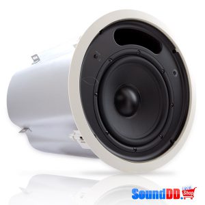 QSC AD-C81Tw 8" subwoofer QSC AD-C81Tw ลำโพงซับวูฟเฟอร์ ติดเพดาน ขนาด 8 นิ้ว 400 วัตต์ QSC AD-C81Tw ceiling speaker AD-C81Tw ลำโพงติดเพดาน