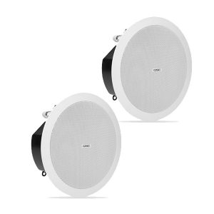 QSC AD-C4T-LP 4.5" 150° conical DMT QSC AD-C4T-LP ลำโพงติดเพดาน 2 ทาง ขนาด 4.5 นิ้ว 30 วัตต์ แบบไลน์โวลล์ 70V/100V QSC AD-C4T-LP ceiling speaker