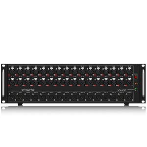 MIDAS DL32 ดิจิตอล สเตจบ๊อกซ์ MIDAS DL32 I/O Interfaces 32 Input, 16 Output Stage Box with 32 MIDAS Microphone Preamplifiers, ULTRANET and ADAT Interfaces