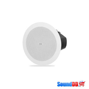 QSC AD-C4T 4.5" Full-range, 150° conical QSC AD-C4T ลำโพงติดเพดาน 2 ทาง ขนาด 4.5 นิ้ว 30 วัตต์ แบบไลน์โวลล์ 70V/100V QSC AD-C4T ceiling speaker