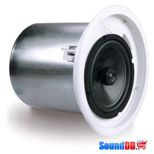 QSC AC-C8T 8" Full-range, 100° conical QSC AC-C8T ลำโพงติดเพดาน ขนาด 8 นิ้ว 80 วัตต์ แบบไลน์โวลล์ 70V/100V QSC AC C8T ceiling speaker