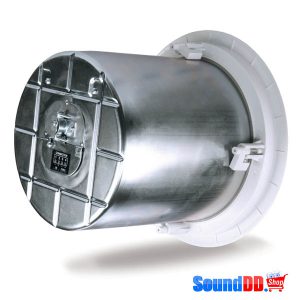 QSC AC-C8T 8" Full-range, 100° conical QSC AC-C8T ลำโพงติดเพดาน ขนาด 8 นิ้ว 80 วัตต์ แบบไลน์โวลล์ 70V/100V QSC AC C8T ceiling speaker