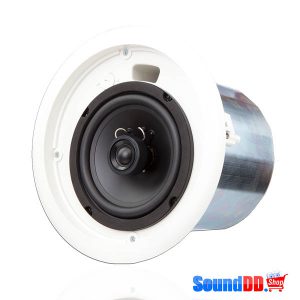 QSC AC-C6T 6.5" Full-range, 110° conical QSC AC-C6T ลำโพงติดเพดาน ขนาด 6.5 นิ้ว 30 วัตต์ แบบไลน์โวลล์ 70V/100V QSC AC C6T ceiling speaker