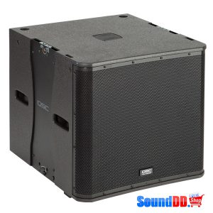 QSC KLA181 ตู้ลำโพงซับวูฟเฟอร์ไลน์อาร์เรย์ มีแอมป์ในตัว 18 นิ้ว คลาส D 1000W ตอบสนองความถี่ 38 Hz QSC KLA181 ลำโพง Line Array Active Flying Subwoofer