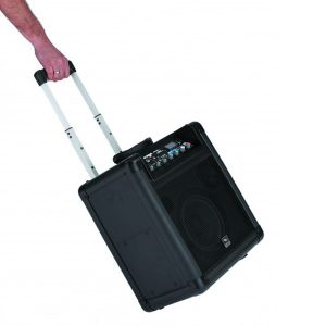 PROEL FREE8LT All-in-one เครื่องขยายเสียงเคลื่อนที่แบบลากจูง 20 วัตต์ มีแอมป์ในตัว พร้อมบลูทูธเชื่อมสัญญาณในตัว เครื่องเสียงเคลื่อนที่แบบลากจูง