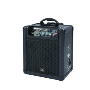 PROEL FREE8LT All-in-one เครื่องขยายเสียงเคลื่อนที่แบบลากจูง 20 วัตต์ มีแอมป์ในตัว พร้อมบลูทูธเชื่อมสัญญาณในตัว เครื่องเสียงเคลื่อนที่แบบลากจูง