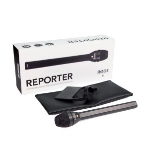RODE Reporter Omnidirectional Interview Microphone (Microphone for Video/Broadcast) ไมค์บันทึกเสียง ไมโครโฟน ไมค์บันทึกเสียง/ไมโครโฟนสำหรับผลิตรายการ
