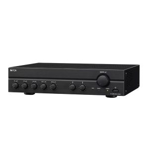 TOA A-2120 H Mixer Power Amplifier (H version) TOA A-2120 H มิกเซอร์เซอร์แอมป์ แบบ 70V/100V 3 MIC, 2 AUX 120 วัตต์ TOA A-2120 H มิกเซอร์พร้อมแอมป์ขยายเสียง