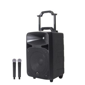 SOUNDVISION ESiGO ESi100D ชุดเครื่องเสียงเคลื่อนที่ มีแอมป์ในตัว Class D 120 วัตต์ พร้อมไมค์ลอยคู่ ย่าน UHF มีบลูทูธในตัว