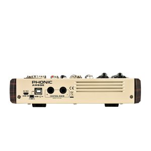 PHONIC AM6GE 2-MIC/LINE 2-STEREO INPUT COMPACT MIXER WITH BT, TF RECORDER AND USB INTERFACE เครื่องผสมสัญญาณเสียง อนาล็อก 6 ชาแนล มิกเซอร์อนาล็อก