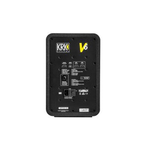 KRK V6 Series 4 Powered Reference Monitors KRK V6 ตู้ลำโพงมอนิเตอร์สตูดิโอมีแอมป์ในตัว 6.5 นิ้ว 2ทาง 155 วัตต์ KRK V6 ลำโพงมอนิเตอร์สตูดิโอมีแอมป์ในตัว