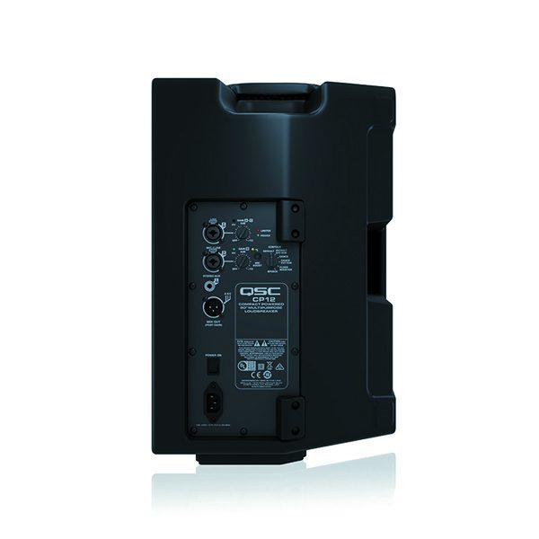 QSC CP12 12-Inch Compact Powered Loudspeaker QSC CP12 ตู้ลำโพงมีแอมป์ในตัว 2 ทาง ขนาด 12นิ้ว คลาส D 1000 วัตต์ QSC CP12 ลำโพงซับ