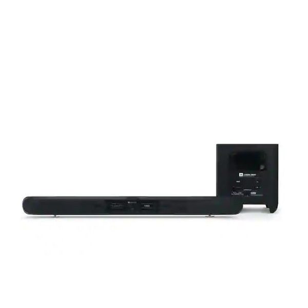 JBL SB450 4K Ultra-HD soundbar with wireless subwoofer JBL SB450 ลำโพงซาวด์บาร์ 4K Ultra-HD พร้อมลำโพงซับวูฟเฟอร์ไร้สาย 440 วัตต์ JBL SB450 soundbar