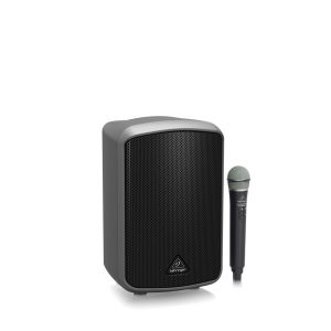 BEHRINGER MPA100BT ชุดเครื่องเสียงเคลื่อนที่ มีแอมป์ในตัว 6 นิ้ว 100 วัตต์ คลาส D มีบลูทูธ พร้อมไมค์ลอย 1ตัว BEHRINGER MPA100BT เครื่องเสียงเคลื่อนที่
