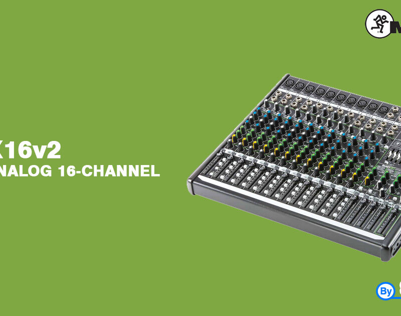 MACKIE ProFX16V2 16-CHANNEL 4-BUS EFFECTS MIXER WITH USB MACKIE ProFX16V2 เครื่องผสมสัญญาณเสียง อนาล็อก 16 ชาแนล MACKIE ProFX16V2 มิกเซอร์อนาล็อก