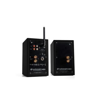AUDIOENGINE HD3 ลำโพงไร้สาย มีแอมป์ในตัว ขนาด 2.75 นิ้ว คลาส A/B 60 วัตต์ เชื่อมต่อการทำงานด้วยระบบบลูทูธ AUDIOENGINE HD3 WIRELESS SPEAKERS ลำโพงบลูทูธ