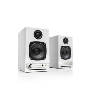 AUDIOENGINE HD3 ลำโพงไร้สาย มีแอมป์ในตัว ขนาด 2.75 นิ้ว คลาส A/B 60 วัตต์ เชื่อมต่อการทำงานด้วยระบบบลูทูธ AUDIOENGINE HD3 WIRELESS SPEAKERS ลำโพงบลูทูธ