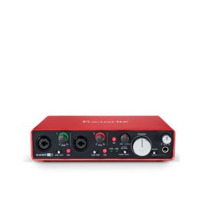 FOCUSRITE SCARLETT 6I6 (2ND GEN) เชื่อมต่อกับคอมพิวเตอร์เพื่อทำงานเกี่ยวกับเสียง FOCUSRITE SCARLETT 6I6 (2ND GEN) สัญญาณแบบอนาล็อก