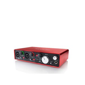 FOCUSRITE SCARLETT 6I6 (2ND GEN) เชื่อมต่อกับคอมพิวเตอร์เพื่อทำงานเกี่ยวกับเสียง FOCUSRITE SCARLETT 6I6 (2ND GEN) สัญญาณแบบอนาล็อก