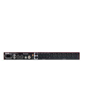 FOCUSRITE SCARLETT 18I20 (2ND GEN) เชื่อมต่อกับคอมพิวเตอร์เพื่อทำงานเกี่ยวกับเสียง FOCUSRITE SCARLETT 18I20 (2ND GEN) สัญญาณแบบอนาล็อก