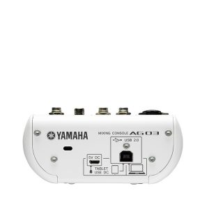 YAMAHA AG03 Multipurpose 3-channel mixer with USB audio interface YAMAHA AG03 มิกเซอร์ อนาล็อก 3 ชาแนล YAMAHA AG03 เครื่องผสมสัญญาณเสียง อนาล็อก