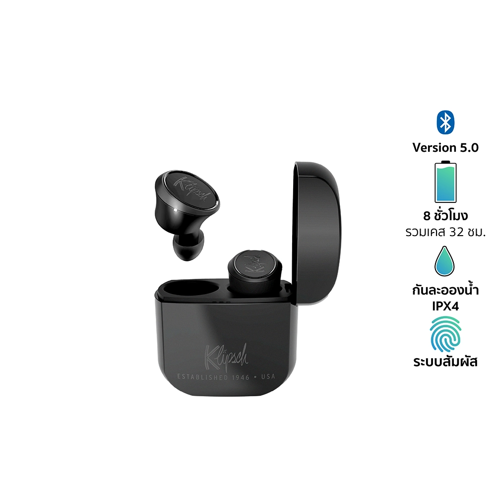 KLIPSCH T5 TRUE WIRELESS-Char