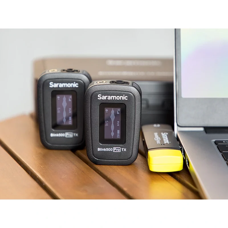 SARAMONIC Blink 500 B6 ไมโครโฟนไร้สายติดสมาร์ทโฟน