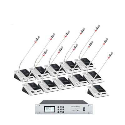 SOUNDVISION DCS-990-PRO SET ชุดไมค์ประชุมใช้สาย ดิจิตอล 11 ท่าน (มีระบบ Vote) - Image 2
