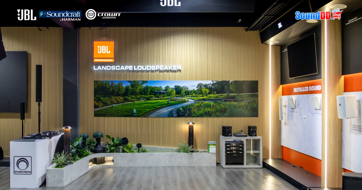 เครื่องเสียง มหาจักร แบรนด์ JBL, Soundcraft และ Crown