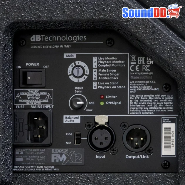 dBTechnologies Flexsys FMX12