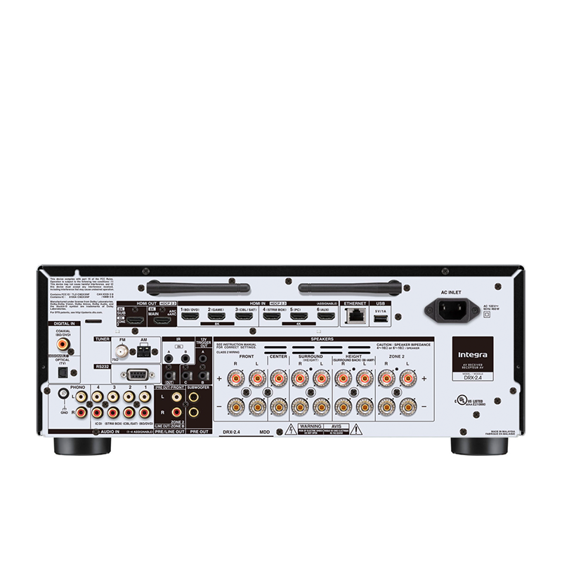 INTEGRA DRX-2.4 AV Receiver 7.2 ชาแนล
