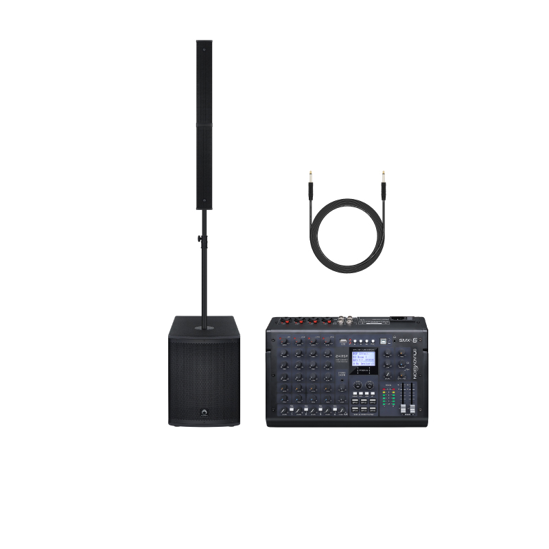 ชุดเครื่องเสียง Soundvision ACS-1200S + SMX-6 + Maier PMPM-A10M