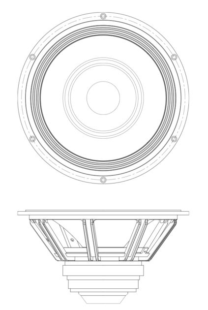 WAHRFEDALE PRO WDG Passive Series 2