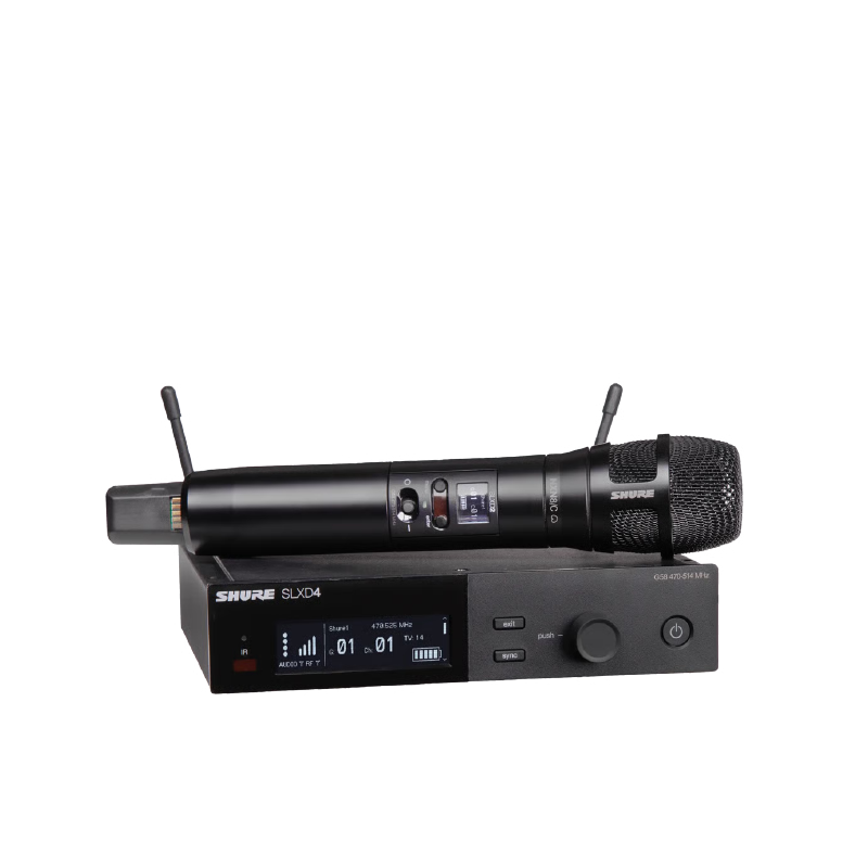 ชุดไมค์ลอยมือถือเดี่ยว Shure SLXD24A/N8CB