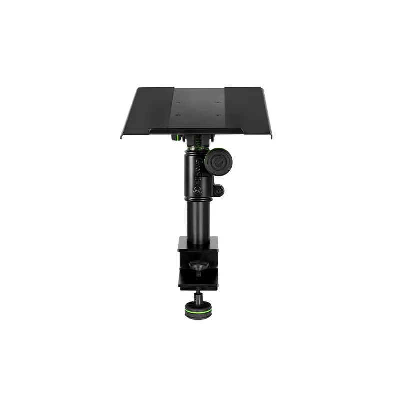 GRAVITY GSP 3102 TM ขาตั้งลำโพง สตูดิโอมอนิเตอร์ หมุนได้ 360 องศา มาพร้อมกับตัวหนีบโต๊ะ