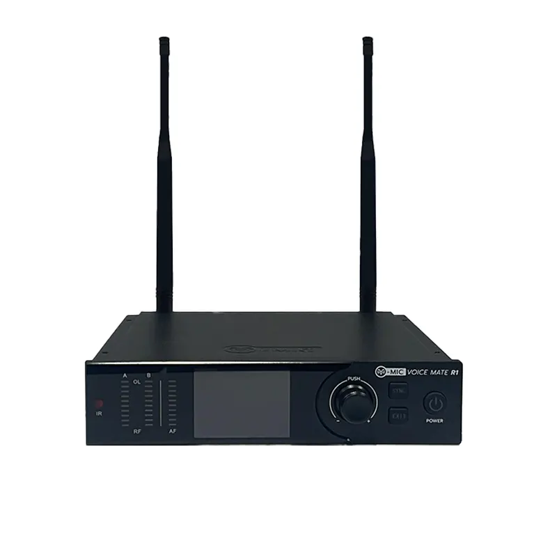 VL-AUDIO V-MIC Voice Mate R1 F2 ชุดไมค์ลอยดิจิตอล มือถือเดี่ยว แบบ UHF 748.3 – 757.7 MHz