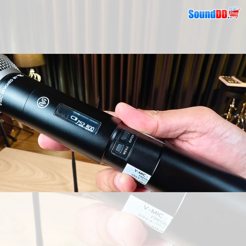 VL-AUDIO V-MIC Voice Mate R2 ชุดไมค์ลอยดิจิตอล มือถือคู่ แบบ UHF - Image 13