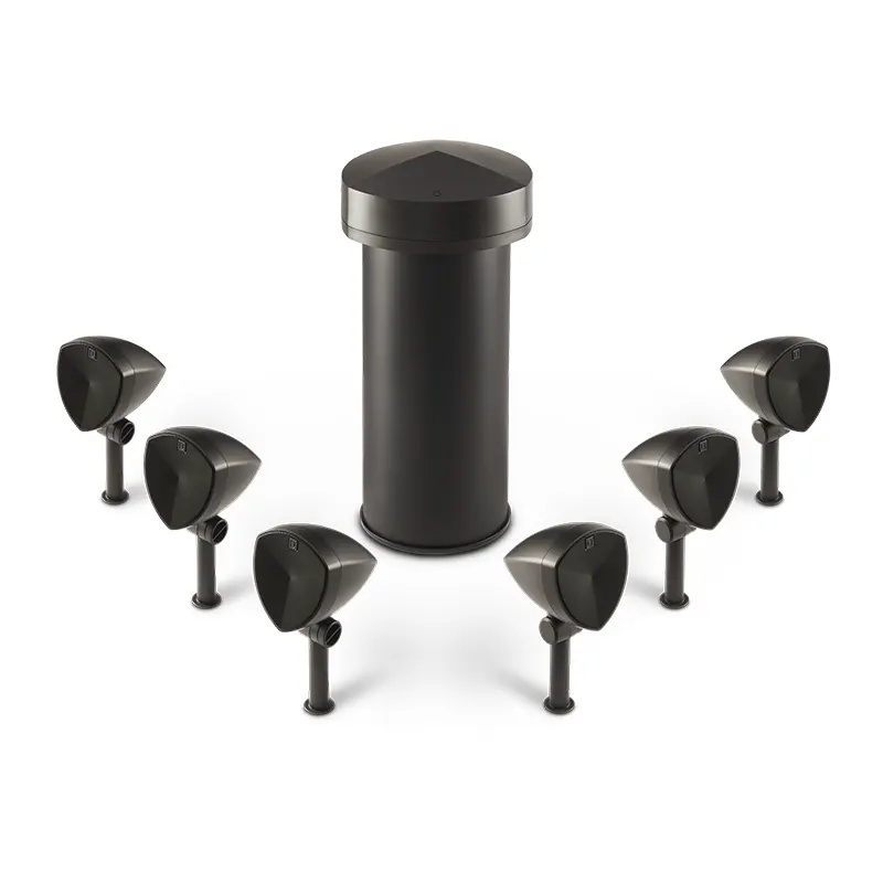 Definitive Technology LS 6.1 ลำโพงสนามหญ้าขนาด 4 นิ้ว 6 ตัว พร้อมซับวูฟเฟอร์ขนาด 8 นิ้ว