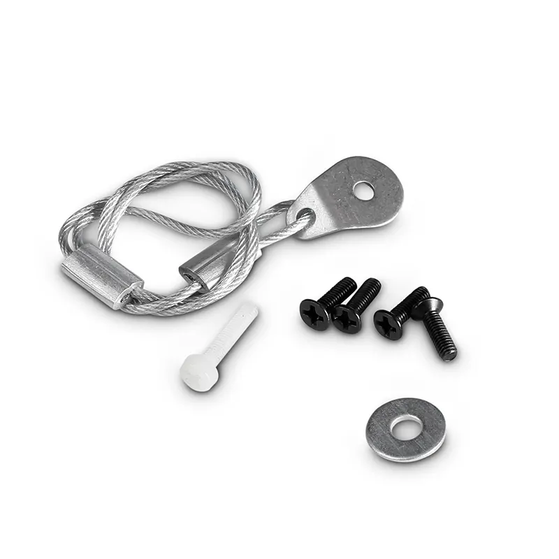 LD SYSTEMS CURV CMB ขายึดลำโพงติดเพดาน พร้อมสายเหล็กนิรภัยยาว 20 ซม.