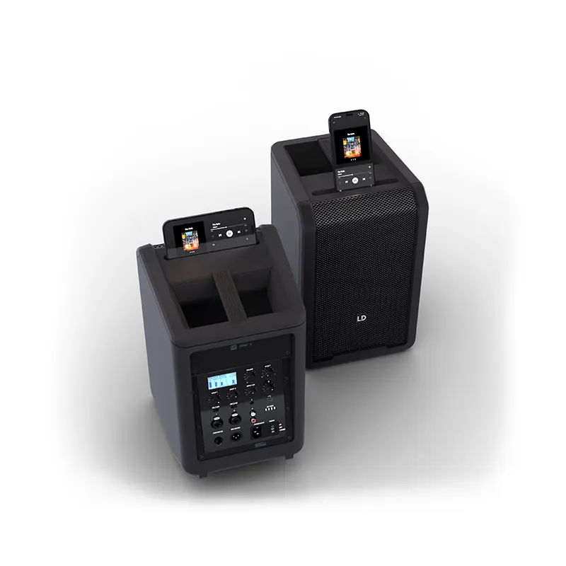 LD SYSTEMS ANNY 8 ลำโพงพกพา 8 นิ้ว 2 ทาง 160 วัตต์ พร้อมบลูทูธ มีแบตเตอร์รี่ และมิกเซอร์ในตัว