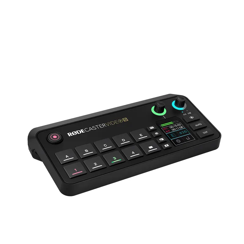 RODE Caster Video S คอนโซลควบคุมวิดีโอ และเสียง สำหรับผู้สร้างวิดีโอ และสตรีมสด