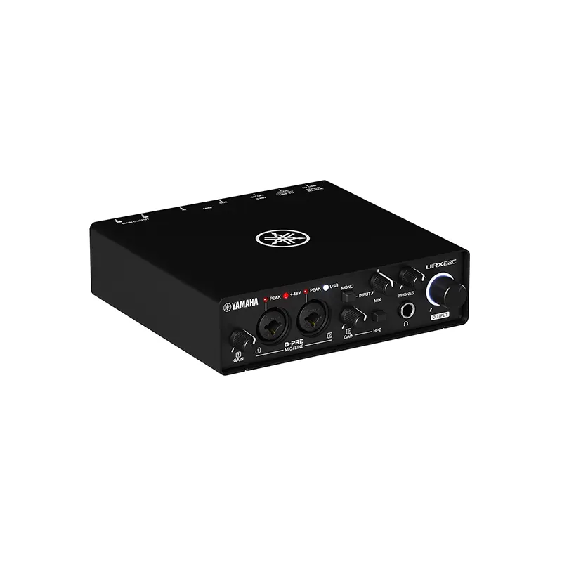 YAMAHA URX22C USB Audio/MIDI Interface 2-in/2-out 32-bit/192 kHz