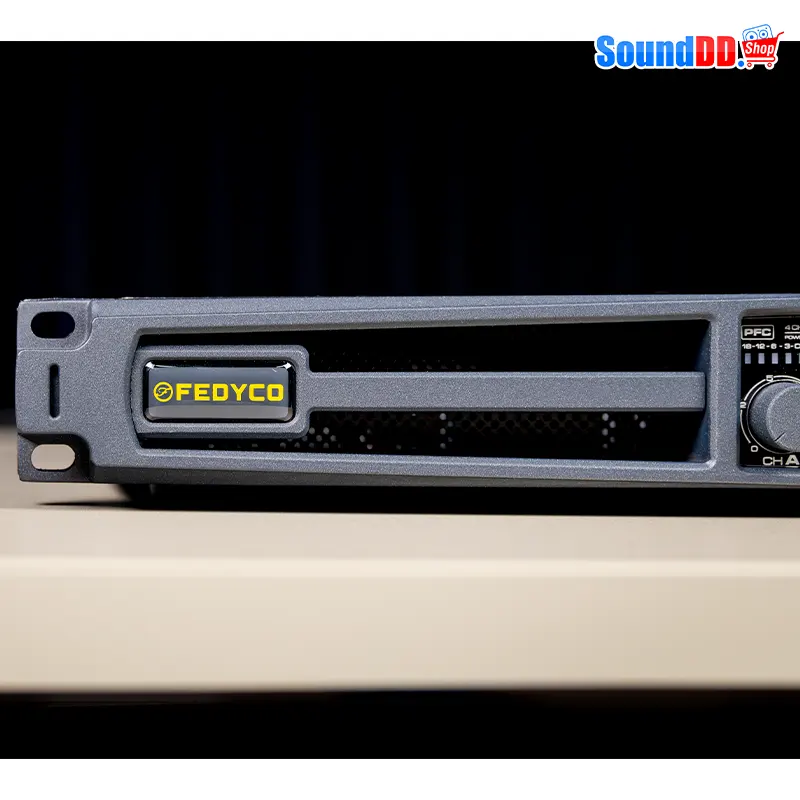 FEDYCO DX20:4 เพาเวอร์แอมป์ 4 ชาแนล 4 x 2500 วัตต์ ที่ 8 โอห์ม - Image 5