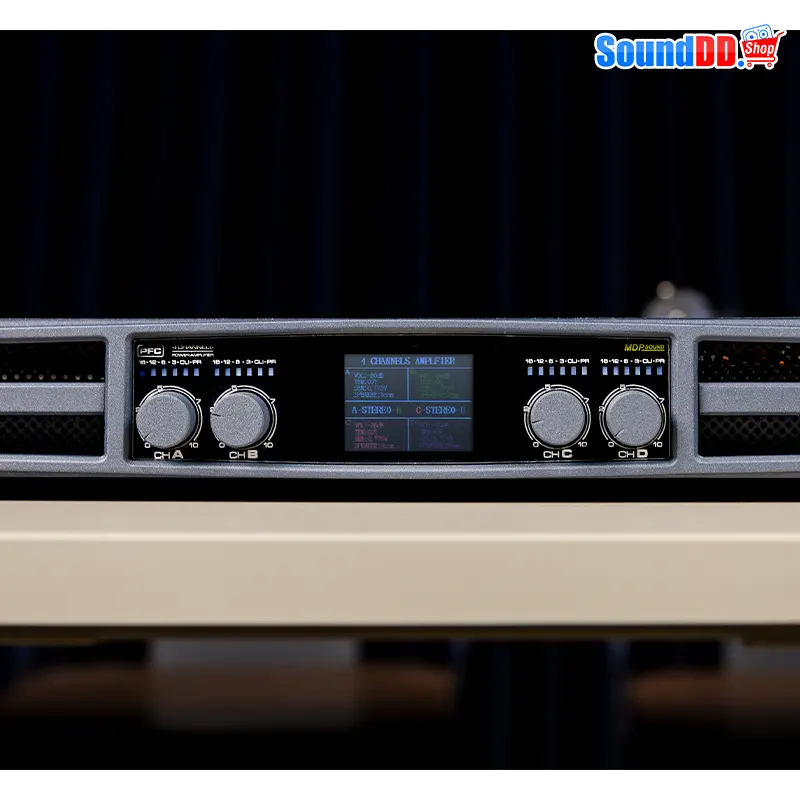 FEDYCO DX20:4 เพาเวอร์แอมป์ 4 ชาแนล 4 x 2500 วัตต์ ที่ 8 โอห์ม - Image 6